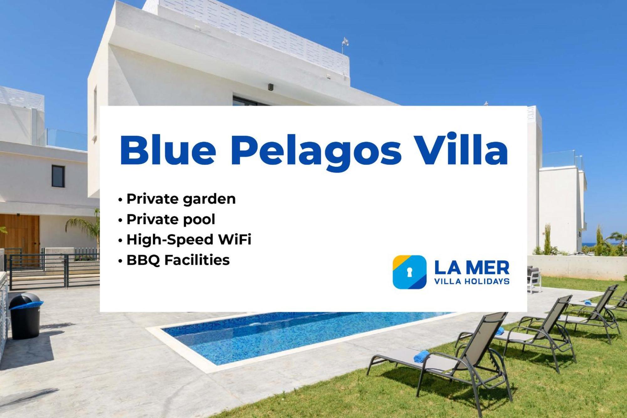 Blue Pelagos Villa 프로타라스 외부 사진